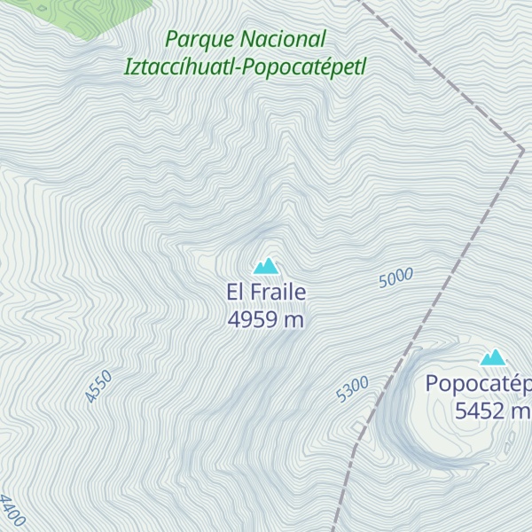 Map of El Fraile