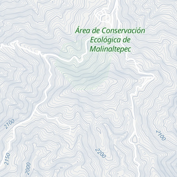 Map of Cerro del Agua