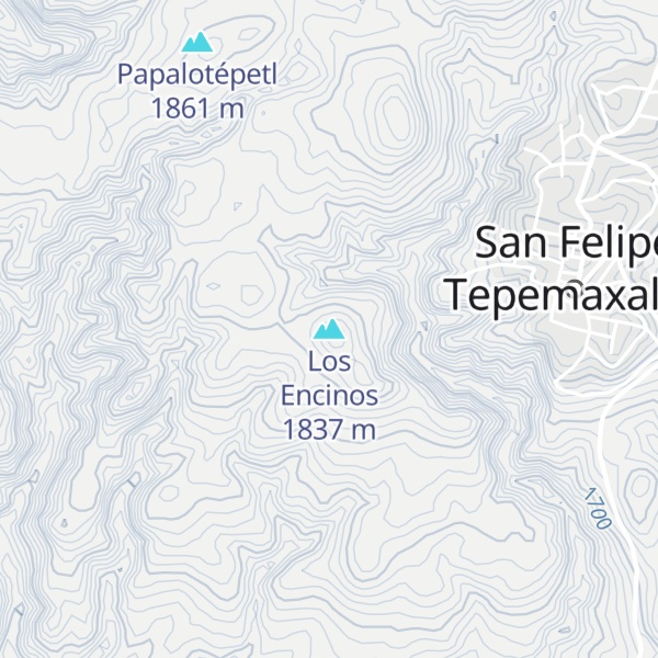 Map of Los Encinos