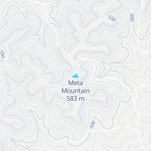Map of Meta Mountain