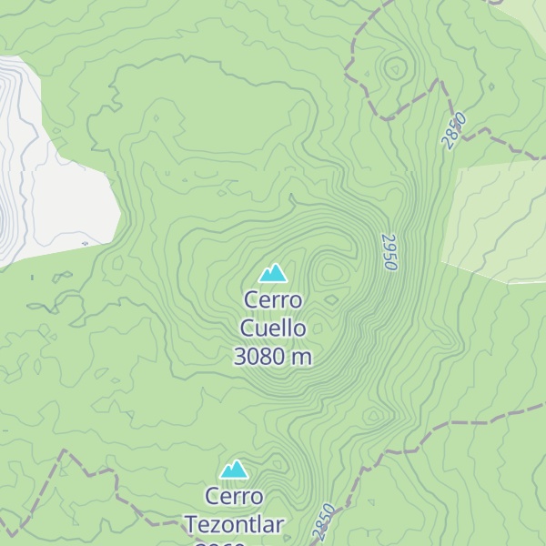 Map of Cerro Cuello