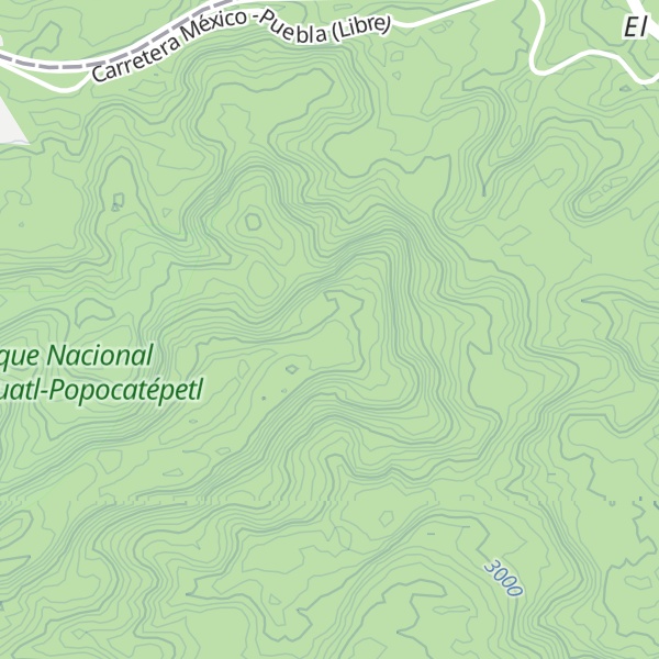 Map of Cerro Gordo