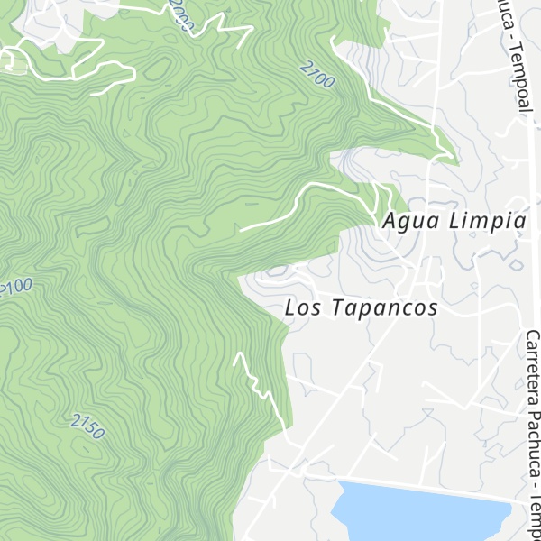 Map of Los Tapancos