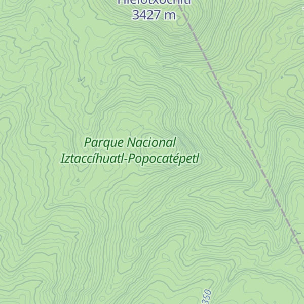Map of Cerro El Tello