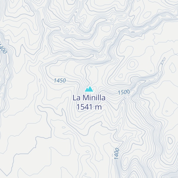 Map of La Minilla