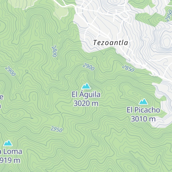 Map of El Águila