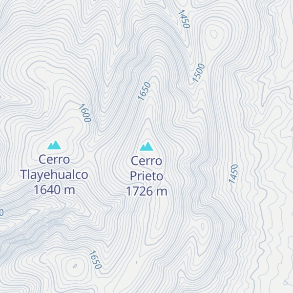 Map of Cerro Prieto