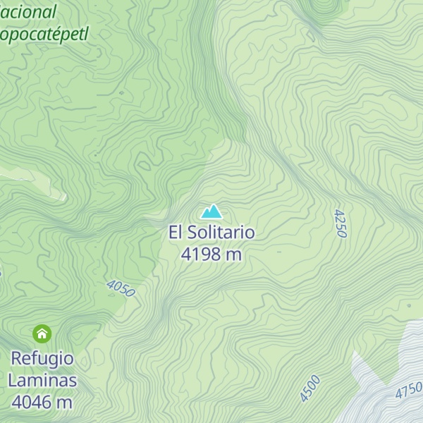 Map of El Solitario