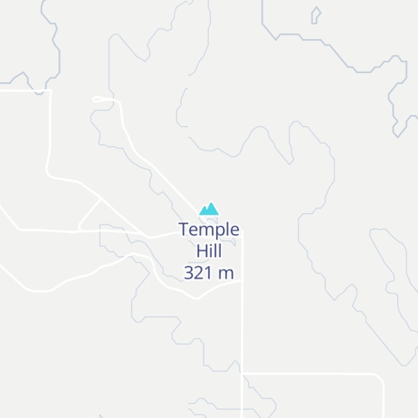 Map of Temple Hill
