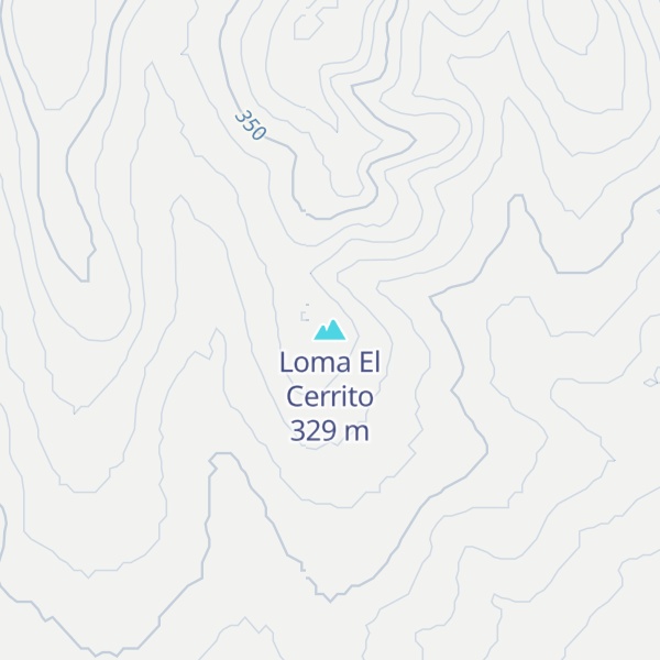 Map of Loma El Cerrito
