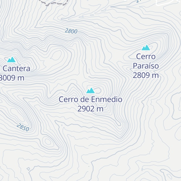 Map of Cerro de Enmedio