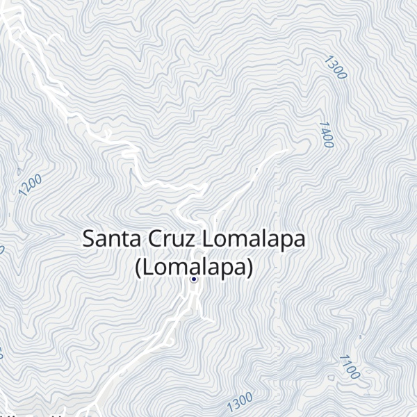Map of Cerro Chititepec