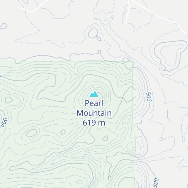 Map of Pearl Mountain