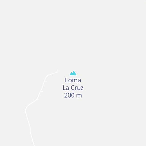 Map of Loma La Cruz