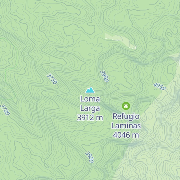 Map of Loma Larga