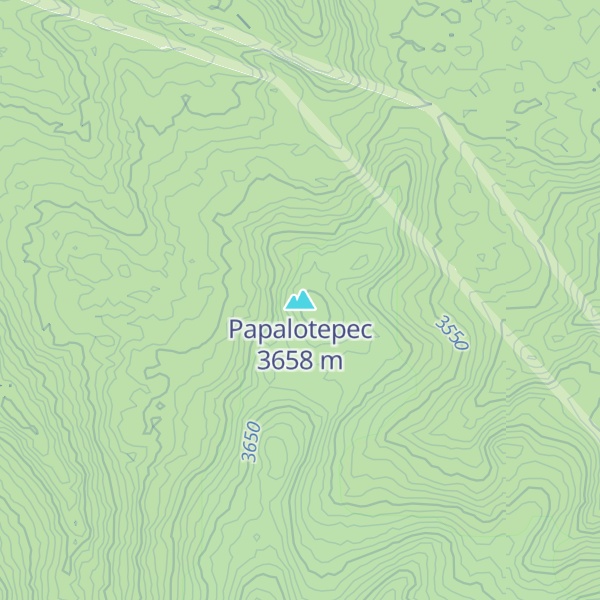 Map of Papalotepec