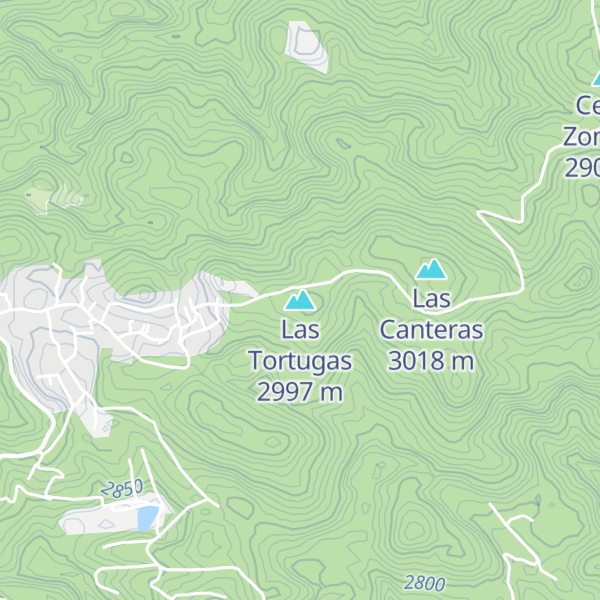Map of Las Tortugas