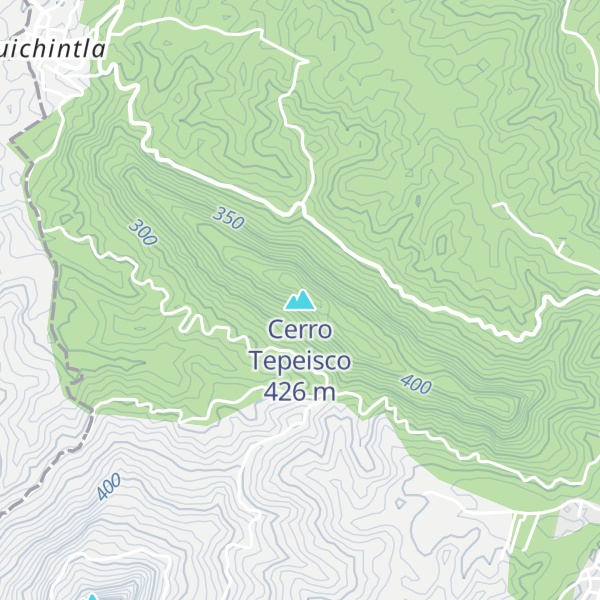 Map of Cerro Tepeisco