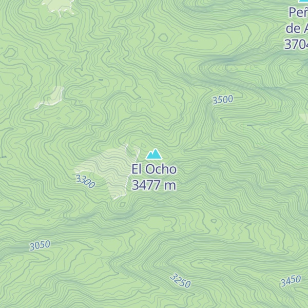 Map of El Ocho