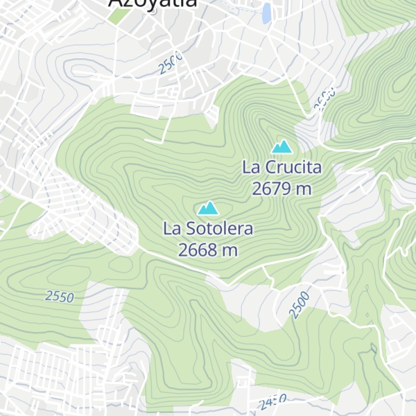 Map of La Sotolera