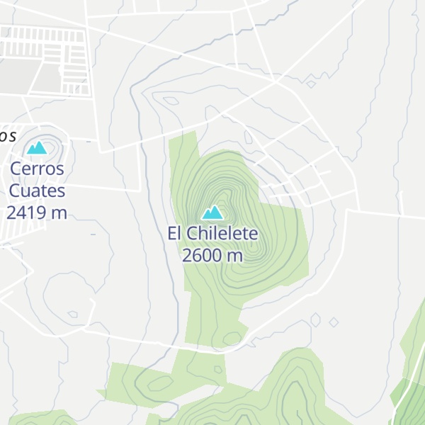 Map of El Chilelete