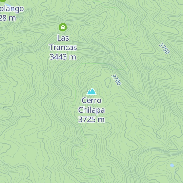 Map of Cerro Chilapa