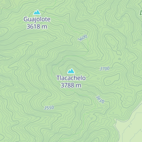 Map of Tlacachelo