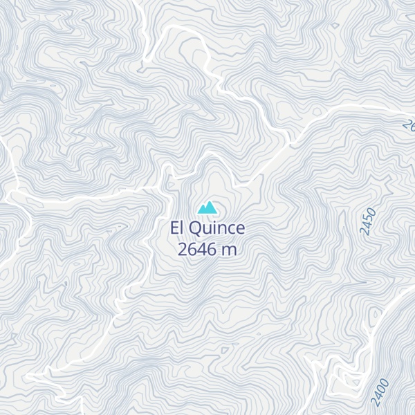 Map of El Quince