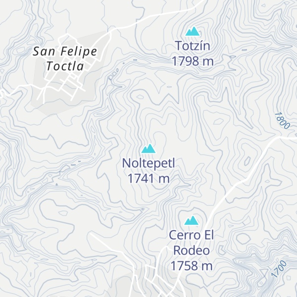 Map of Noltepetl
