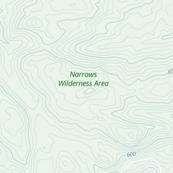 Map of Wichita Mountains Wilderness HP