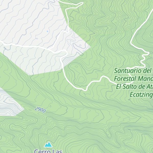 Map of Cerro Otlotepec