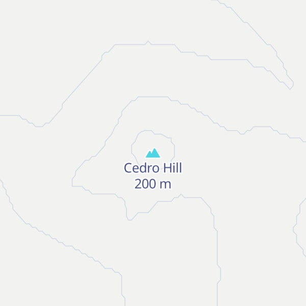 Map of Cedro Hill
