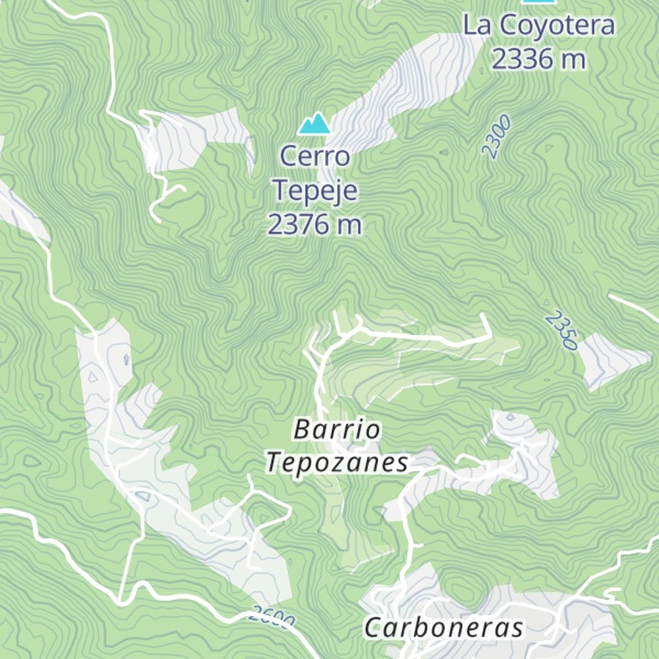 Map of La Mesa
