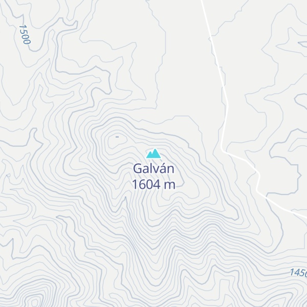 Map of Galván