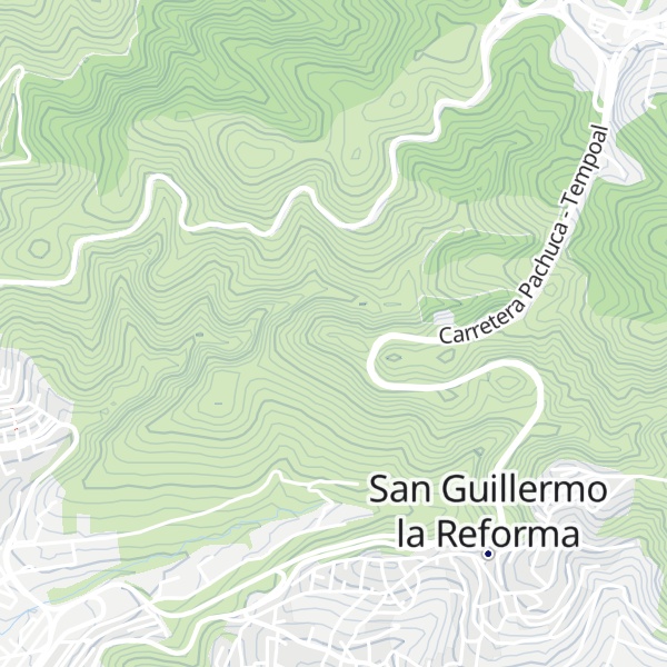 Map of Cerro de las Brujas