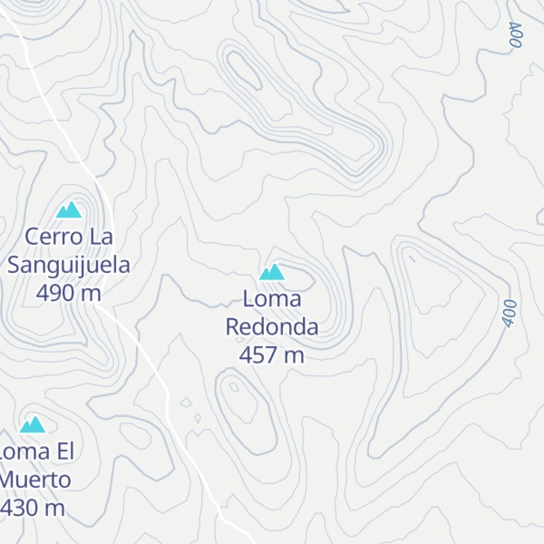 Map of Loma Redonda