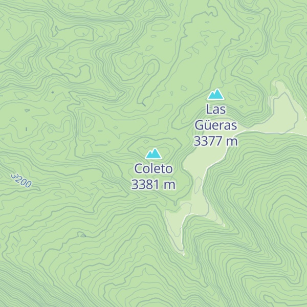 Map of Coleto