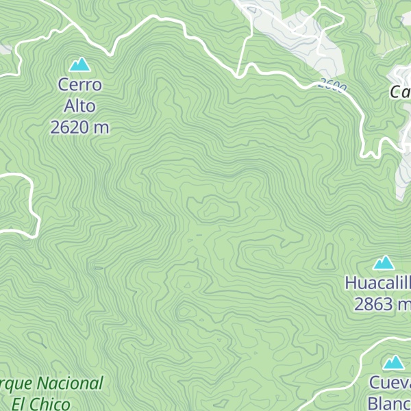 Map of Cerro Revuelta de María Antonia
