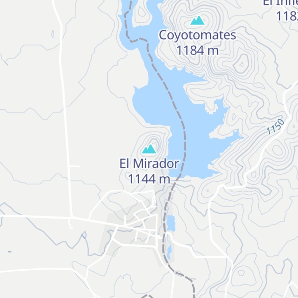 Map of El Mirador