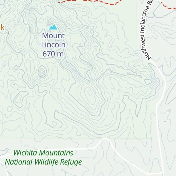 Map of Phantom Mountain