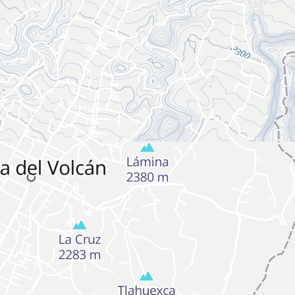 Map of Lámina
