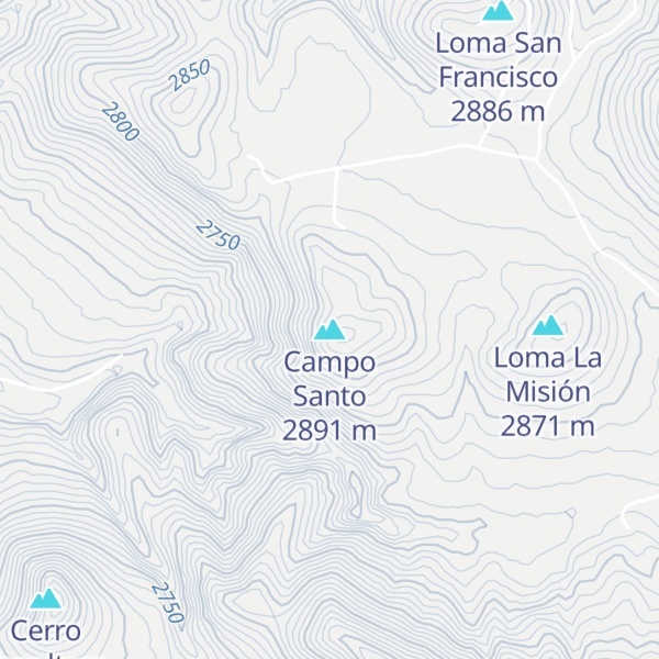 Map of Campo Santo
