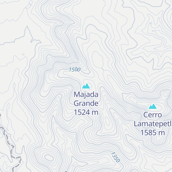 Map of Majada Grande