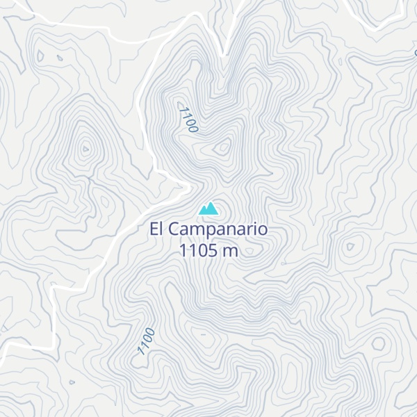 Map of El Campanario