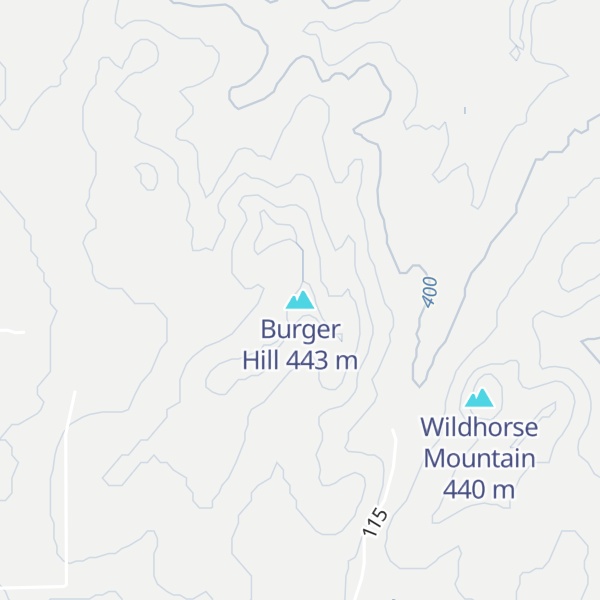 Map of Burger Hill