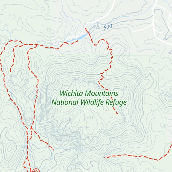 Map of Elk Mountain