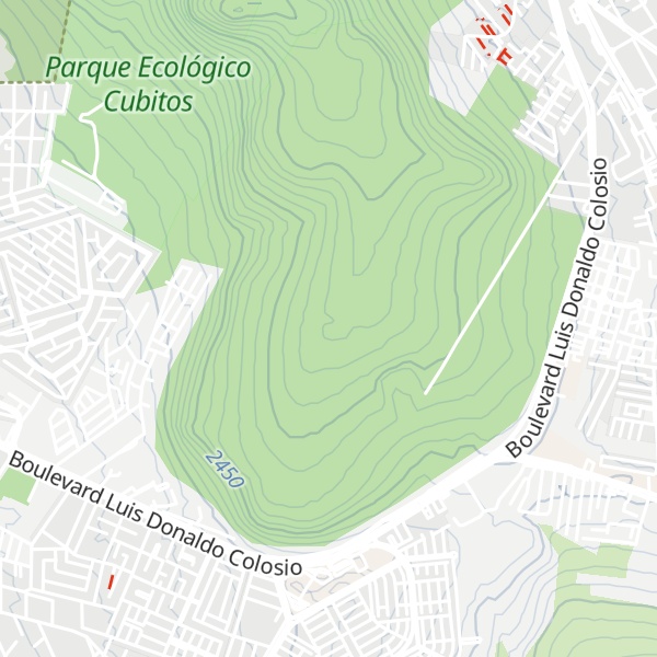 Map of Cerro del Zopilote