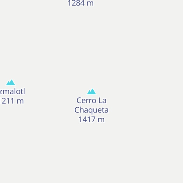 Map of Cerro La Chaqueta