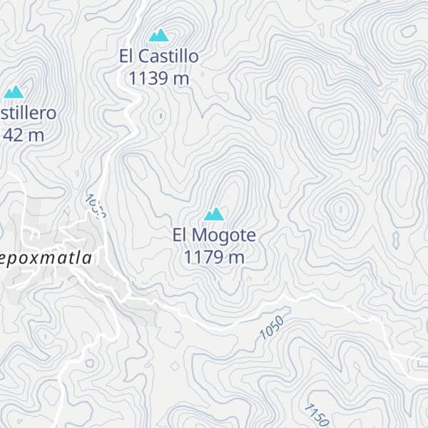 Map of El Mogote