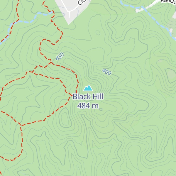 Map of Black Hill